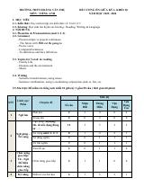 Đề cương ôn tập Giữa kì 1 Tiếng Anh 10 năm 2023–2024 trường THPT Hoàng Văn Thụ (Hà Nội)